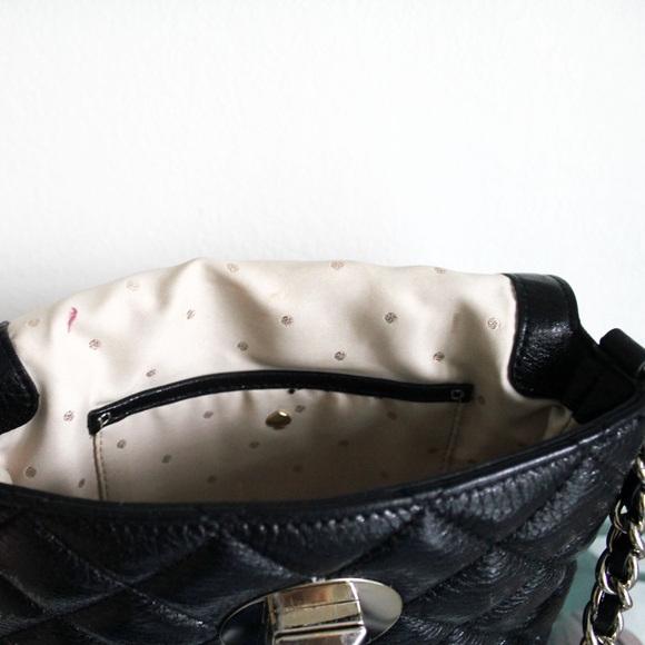 ✨Kate Spade - Black Quilted Leather Crossbody✨ - Picture 7 of 8